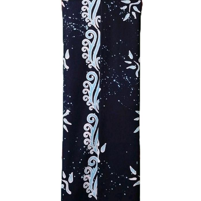Bono Kain Batik Bono Series 7 Bono Mati 1 Kombinasi Daun Buluh Kasap Tabir Motif Unik Warna Maroon, 