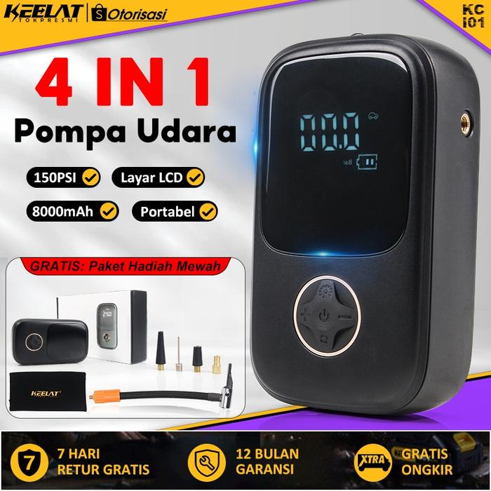 KEELAT KCI01 Pompa Udara Mini Pompa Portable Pompa Kompresor Udara