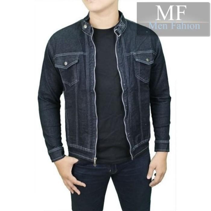 U♥I8 JAKET JEANS PREMIUM PRIA . JK47 G✔AX