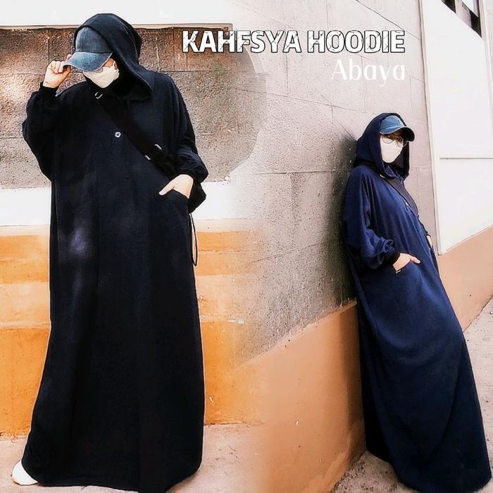 ABAYA HOODIE KAHFSYA free ongkir Muslim Wanita