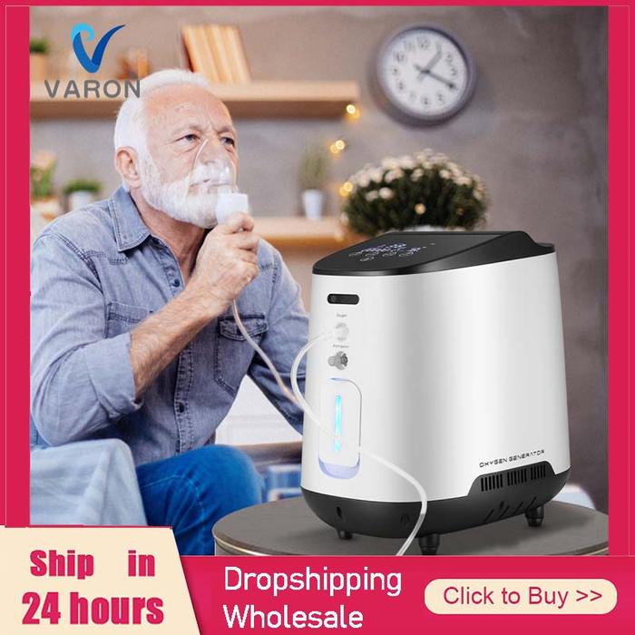 VARON 1-7L/min Concentrator Machine Generator Portable Oxygen