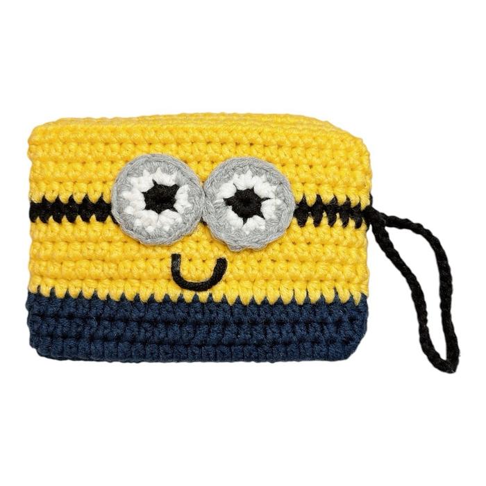 Dompet STNK Minions Rajutan