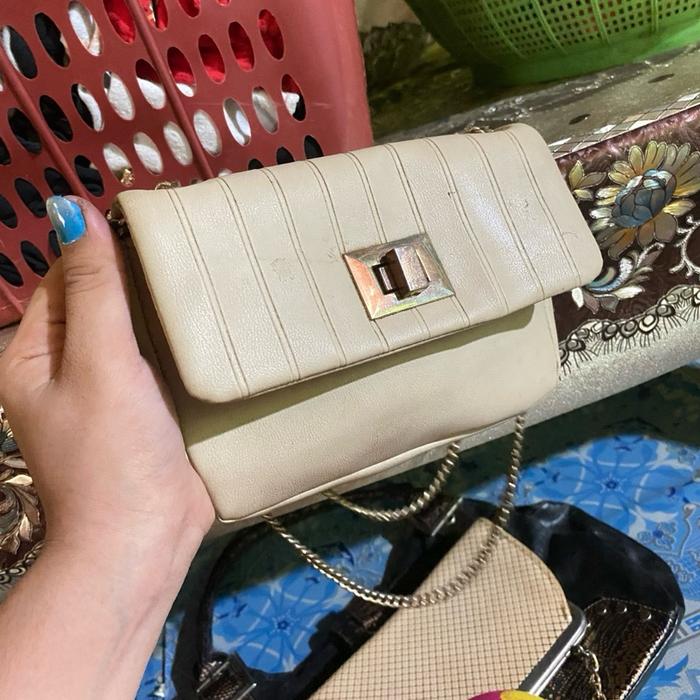 Pl tas miniso  baby crem mini