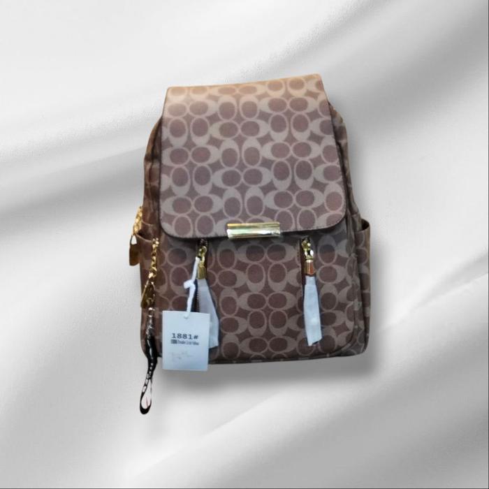 Tas import cewe,Coach.tas ransel dengan desain menarik dan elegan saat di gunakan Wanita Backpack Ce