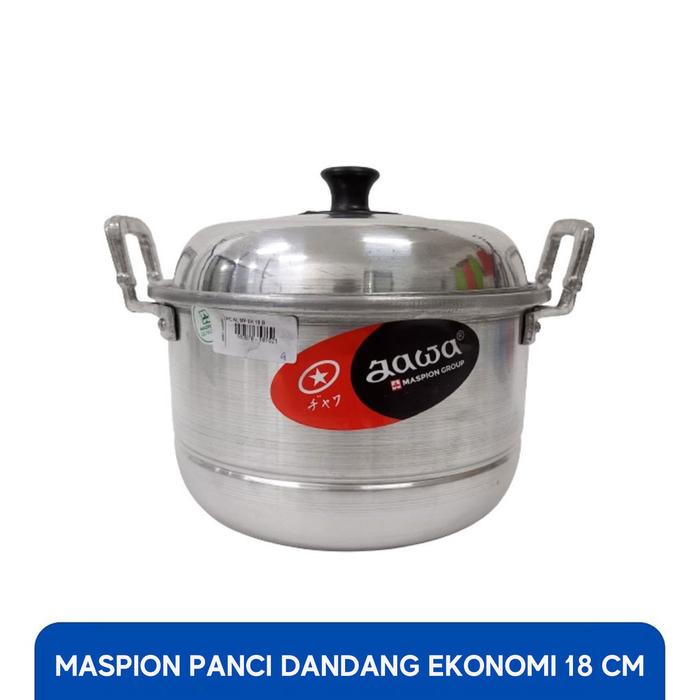 MASPION PANCI KUKUSAN DANDANG EKONOMI JAWA 18 CM ALUMINIUM