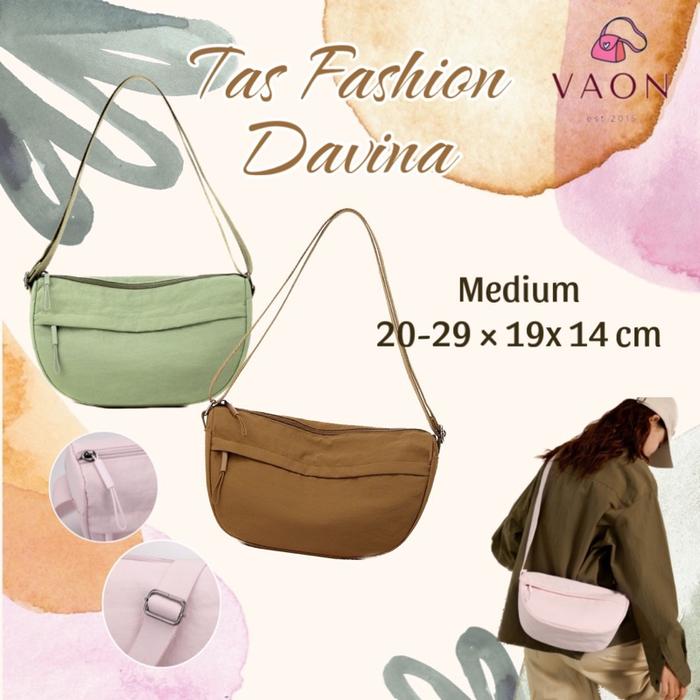Tas Selempang Sedang Medium Sling Bag Import Wanita Cewek Tas Fashion Davina