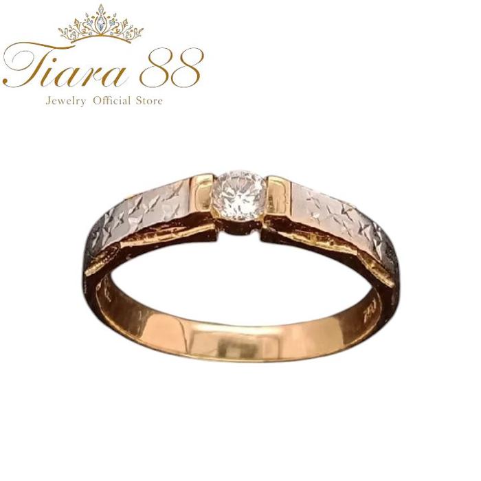 Cincin Emas 2.35 Gram Kadar 750 Cincin Nikah