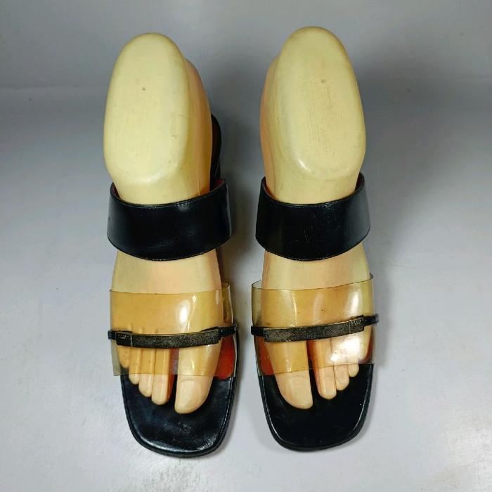 Celine original leather Italian heels 37 size woman shoes
