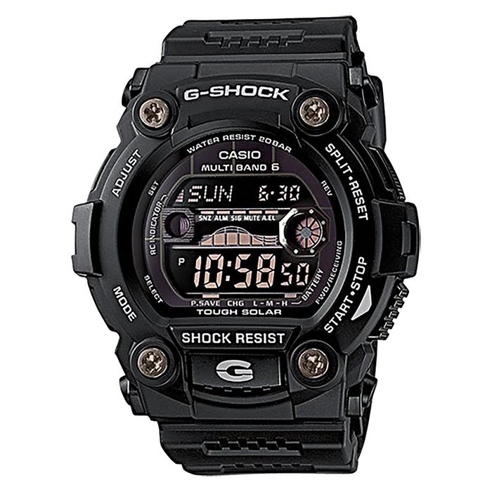 Jam Tangan Pria Casio G-Shock GW-7900B-1ER GW-7900B GW7900B Tough Solar Digital Dial Black Resin Ban