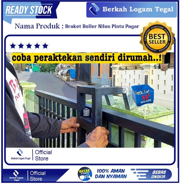 Roda Nilon Pintu Pagar | Roller Nilon Pagar Termurah