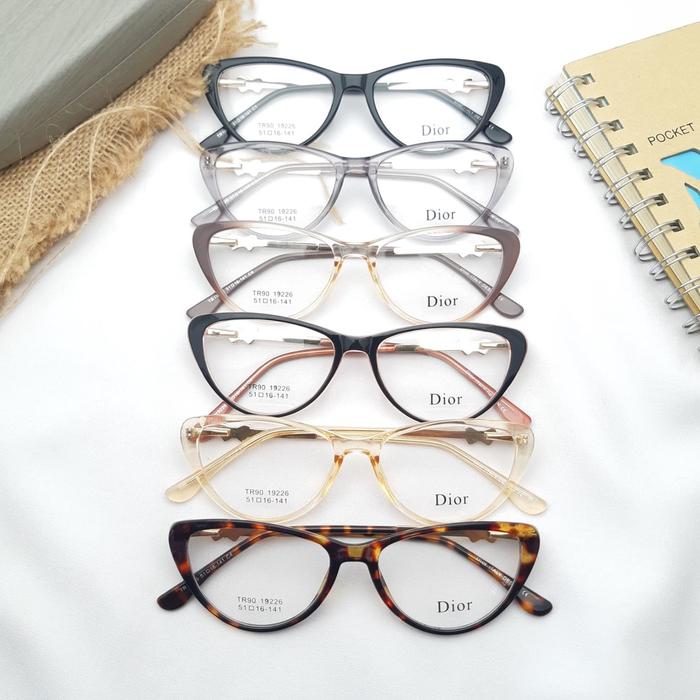 Kacamata Wanita Cateye 19226 Case - Kmb