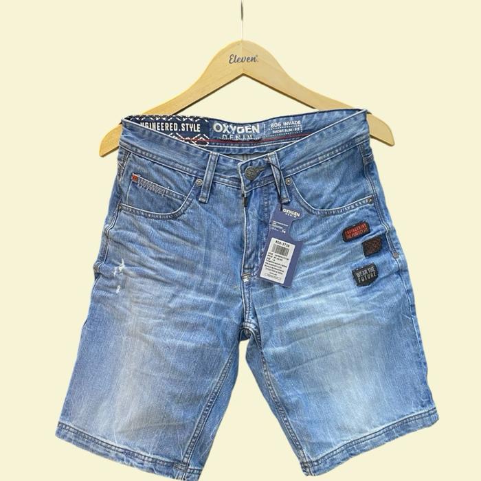 Celana pendek oxygen | oxygen denim original .(806-3738)