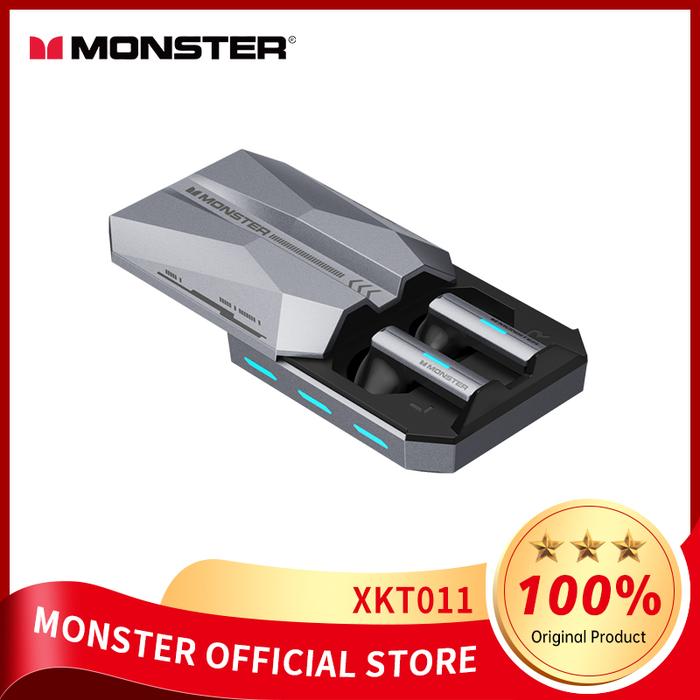 Monster Original XKT11 TWS Earphones Wireless Bluetooth 5.2 Earbuds