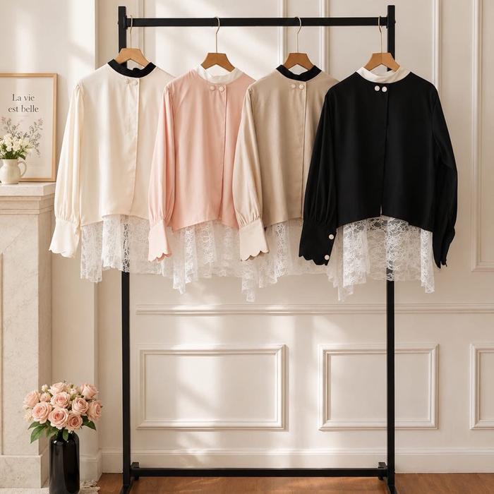 Blouse bangkok import premium