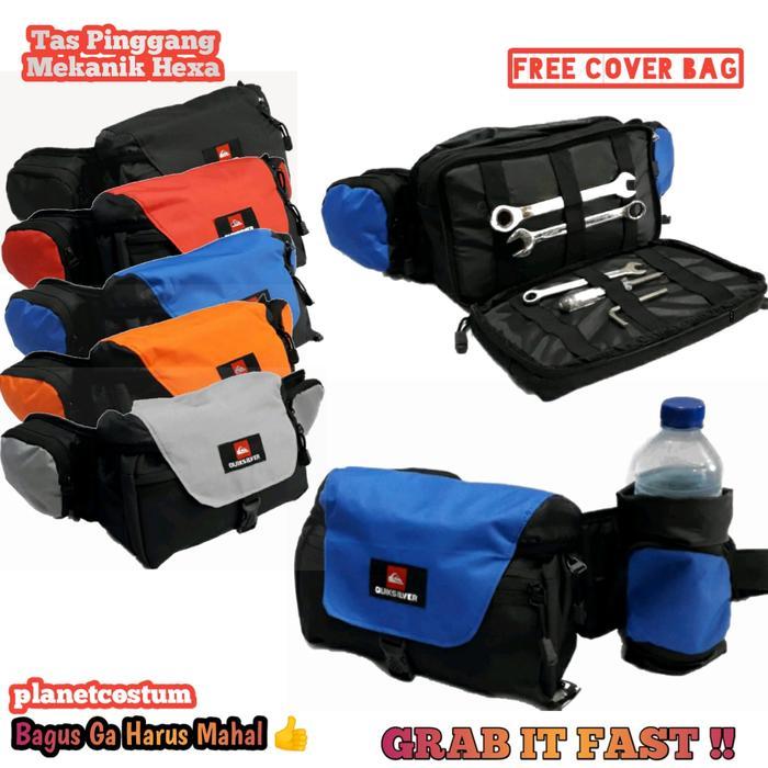 New arrival HMWB4 Waistbag Hexa Tas pinggang air minum mekanik free cover waterproof