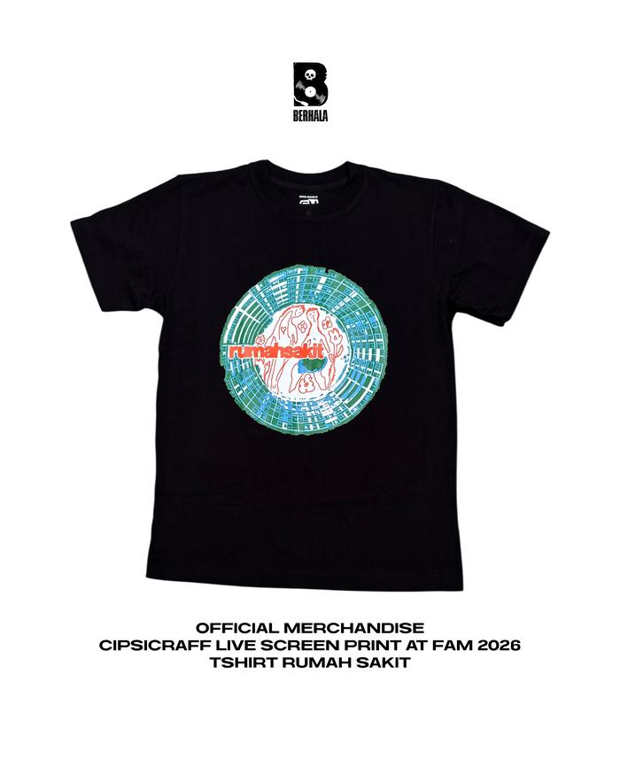 Rumahsakit - Spesial Release FAM 2026 | T-shirt Band Original Merchandise