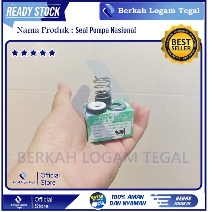 SEAL POMPA AIR NATIONAL 125 / GP 125 SIL MEKANIK NASIONAL NAT 125 SPAREPART