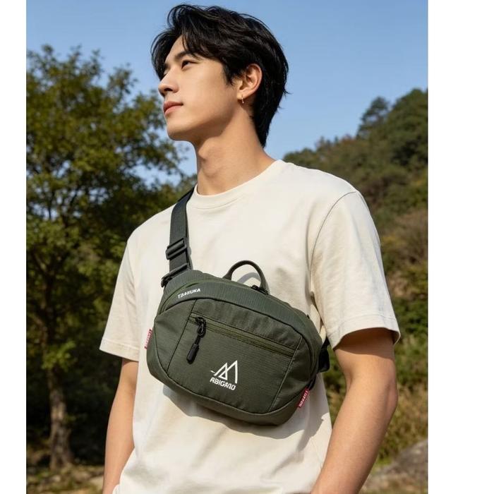 Waistbag outdoor abigadu / tas selempang outdoor / tas pinggang / tas keren / tas kekinian / tas bu