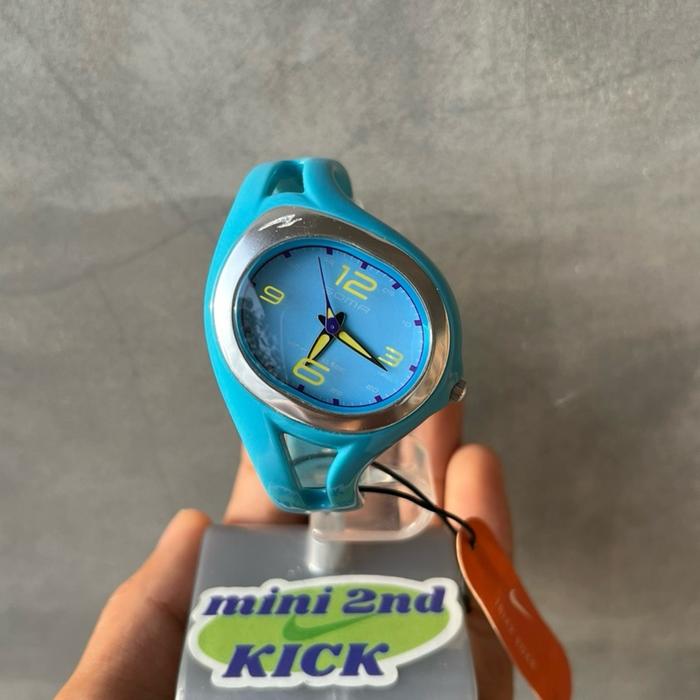 Y2k SOMA Watch Analog Baby Blue, jam soma, not Jam Nike Triax