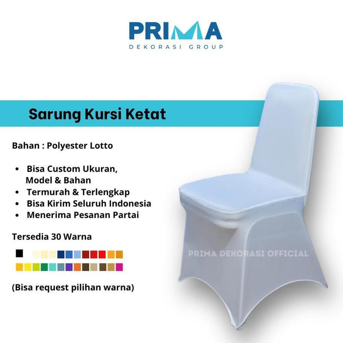Sarung Kursi Futura Model Ketat [Bisa Custom] - Prima Dekorasi Group