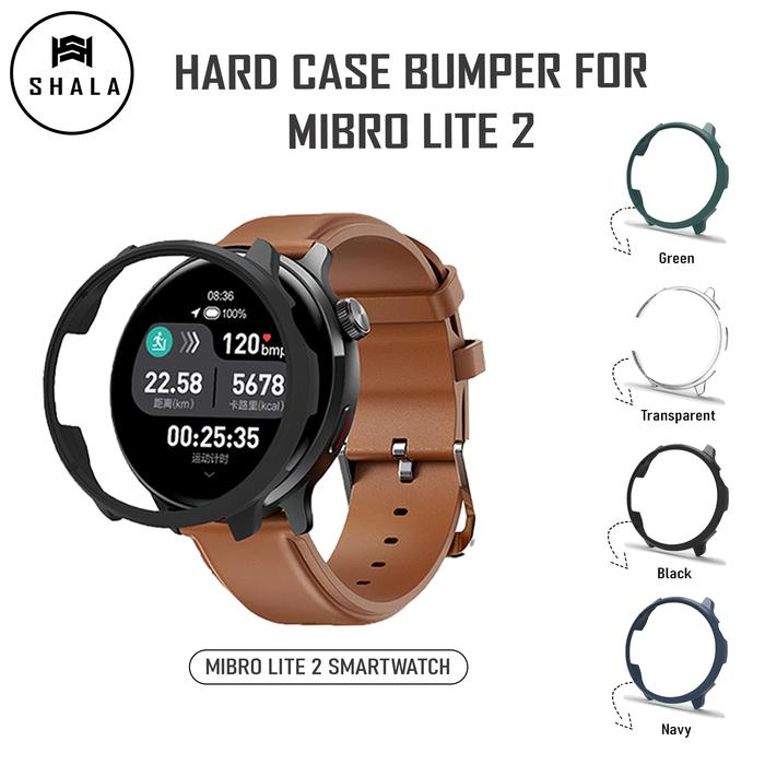 Hard Case PC Bumper Protector Cover for Mibro Lite 2 Smartwatch