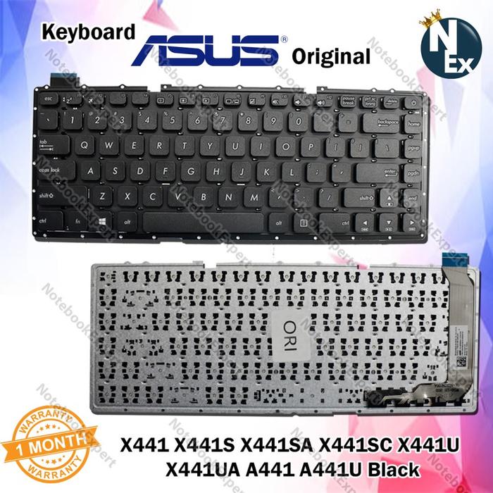 Keyboard ASUS Original X441 X441S X441SA X441SC X441U X441UA A441 Black