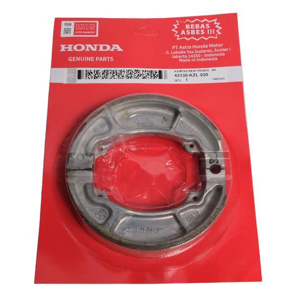 Kampas Rem Tromol Brake Shoe KZL BeAT, Scoopy, Spacy, Vario 43130KZL930