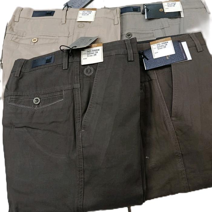 celana katun import panjang jh pailaisi model terbaru bahan non street kantong chino nyaman di pakai