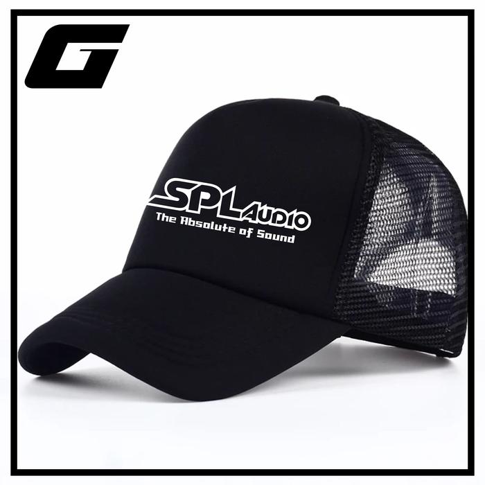 TOPI SPL AUDIO / TOPI JARING SPL AUDIO / TOPI TRUCKER SPL AUDIO BISA COD