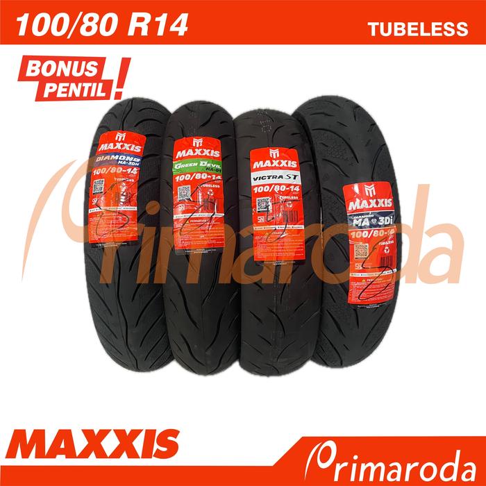 Ban Belakang Yamaha X-Ride 125 Tubeless MAXXIS 100/80 Ring 14