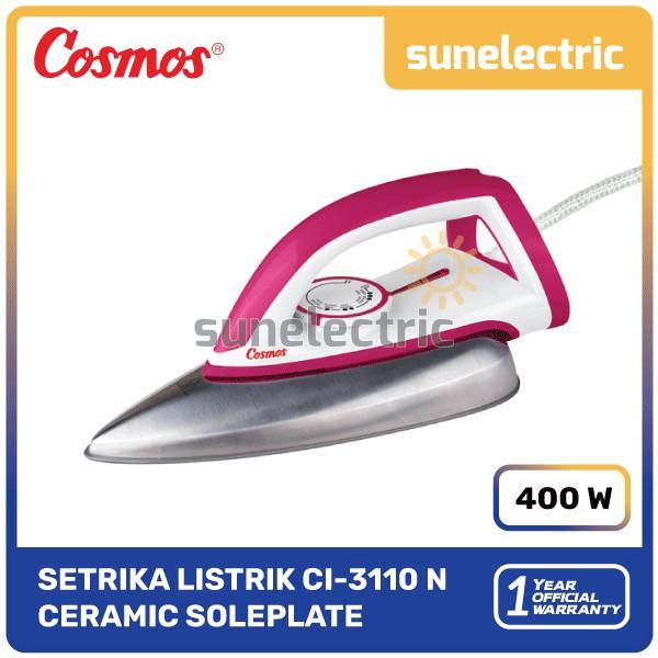 Cosmos CI-3110 C Setrika Listrik 400 Watt CI3110 C / Iron Electric CI 3110 C / CI3110C