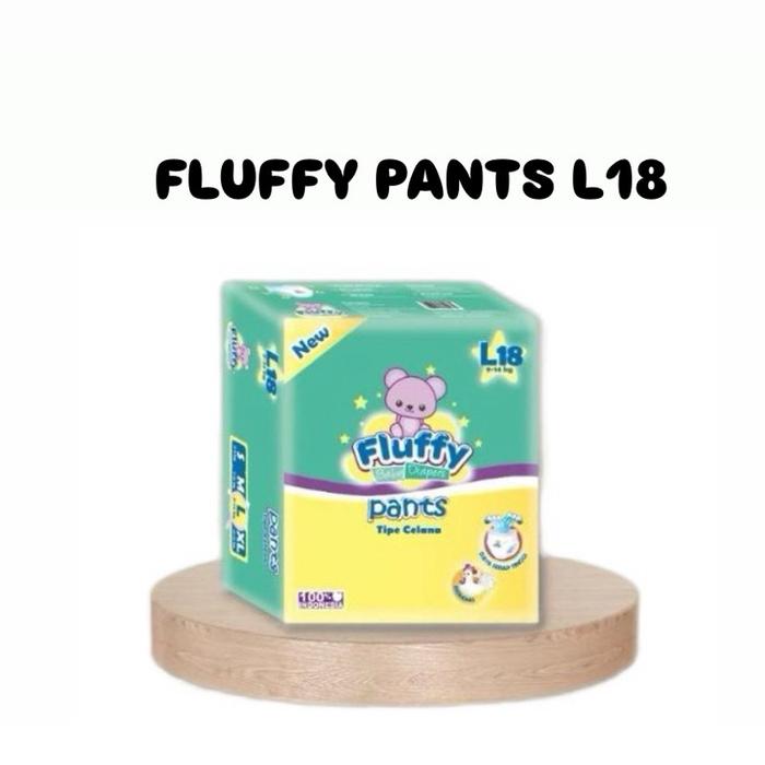 [PAKET 1 BALL] FLUFFY POPOK BAYI TIPE CELANA L18 BABY PANTS FLUFFY POPOK BAYI CELANA MINI SIZE