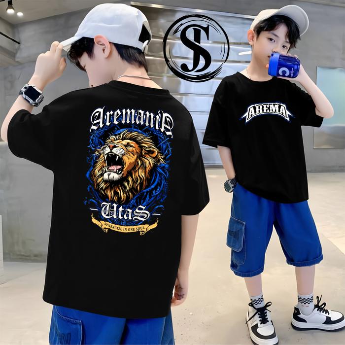 Kaos Anak Arema UtaS Bahan Adem Kualitas Distro