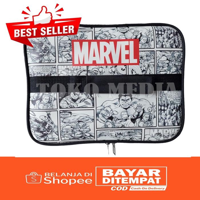 Tas Bekal / Lunch Bag Anak Marvel Dengan Lapisan Aluminium Foil Tahan Panas Dingin Muat Yooyee