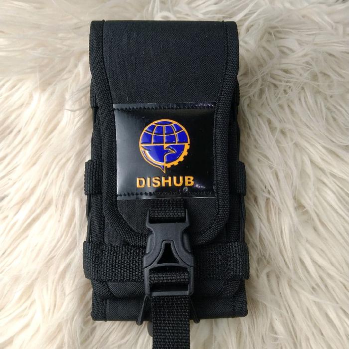 sarung handphone DISHUB tas pinggang Dishub