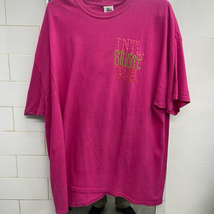 Tshirt vintage stussy international tribe 90s