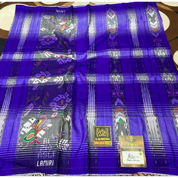 PROMO SPESIAL LEBARAN FULL SUTRA!! SARUNG LAMIRI ASLI A1 MGT S90