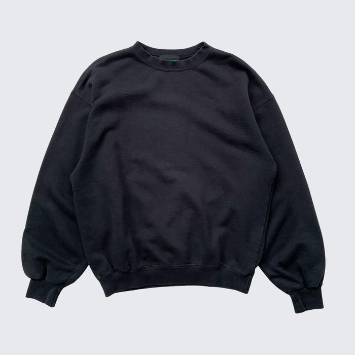 Black Black Faded 1990s Mr Junko Koshino For Men Japan Oversize Sweater - Unisex - L