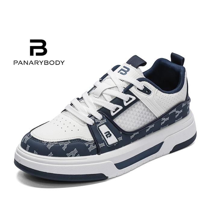 LURAD PANARYBODY Sepatu Sneakers Pria Fashion Q1817 Q1813 Sneakers Cowok Kekinian Modis Sepatu Biru 
