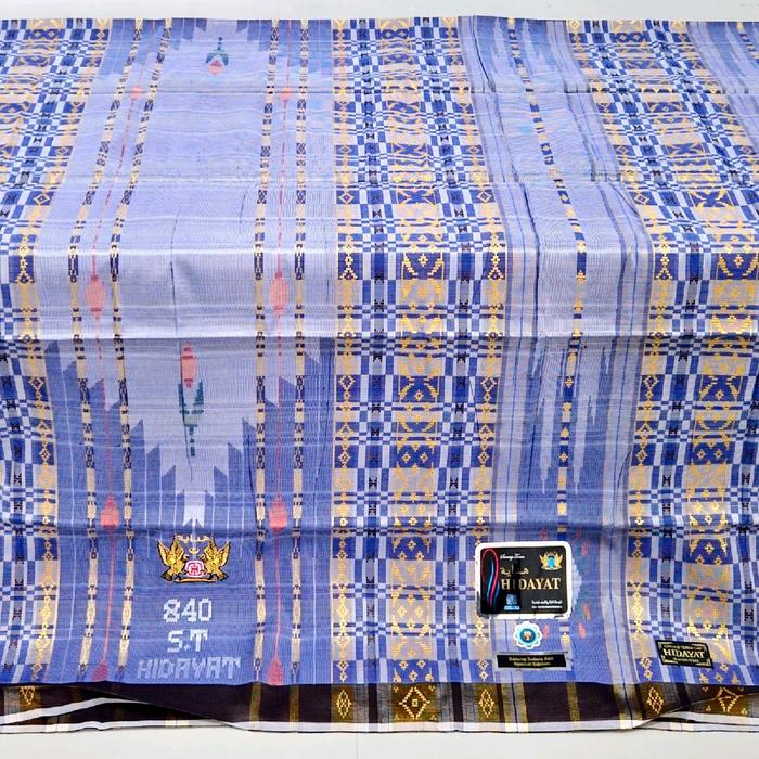 SARUNG TENUN SUTERA SULTAN HIDAYAT ST 860 FULL SONGKET LIMITED EDITION