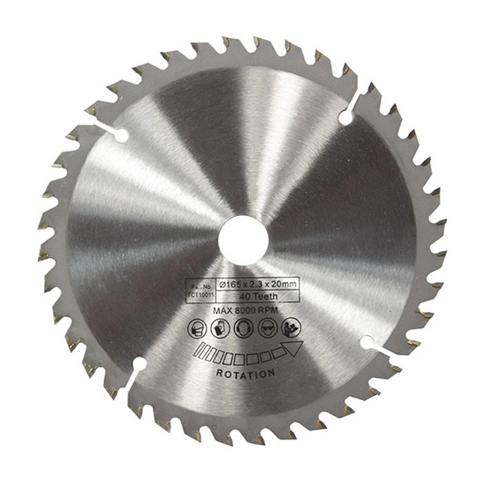 GTBL 165Mm 40T 20Mm Bor TCT Circular Saw Disc Pisau untuk Dewalt