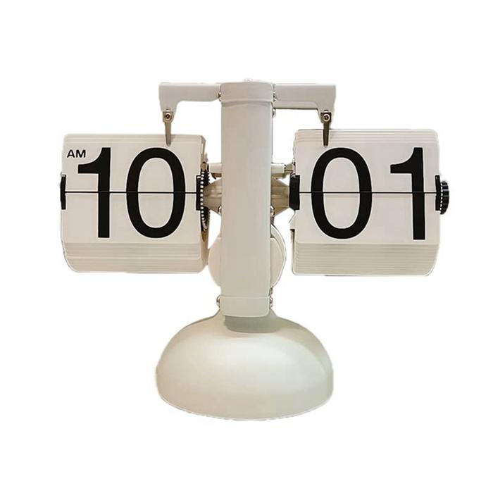 Flip Desk Clock, Retro Retro Automatic Flip Clock Desk Clock Desk