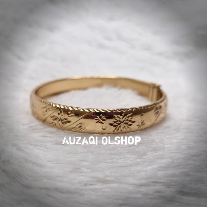 Gelang Bangkok Suasa Diameter 6.3 CM / Gelang Suasa Besar
