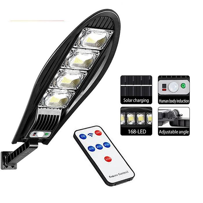 Lampu Jalan Led Solar Panel Tenaga Surya Lampu PJU Solar Cell Sensor Tahan Air Outdoor Untuk Peneran