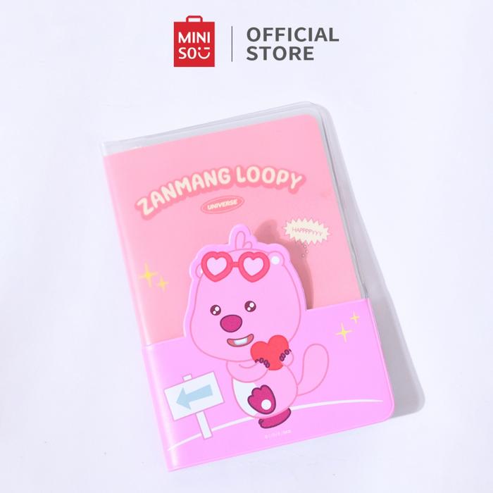 Perkenalan produk: MINISO x Loopy Passport Holder merupakan tempat dokumen yang nyaman untuk menyimp