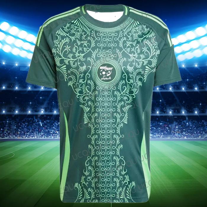 3D Printed 2025 New Arriavl Algeria Football Kit Fans T-shirt for Adult Kids Oversized Polo Tops Foo
