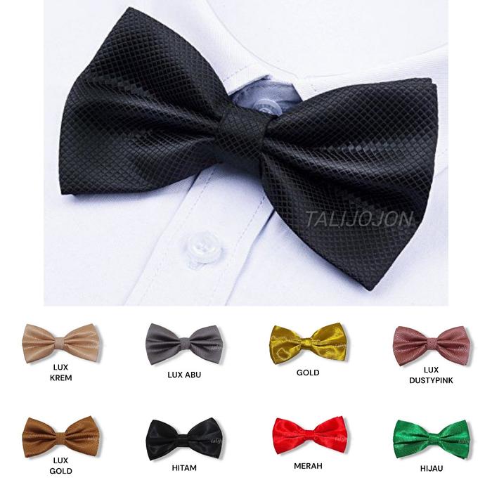 Dasi Kupu Kupu Dasi Pria Bowtie 100% Polyester