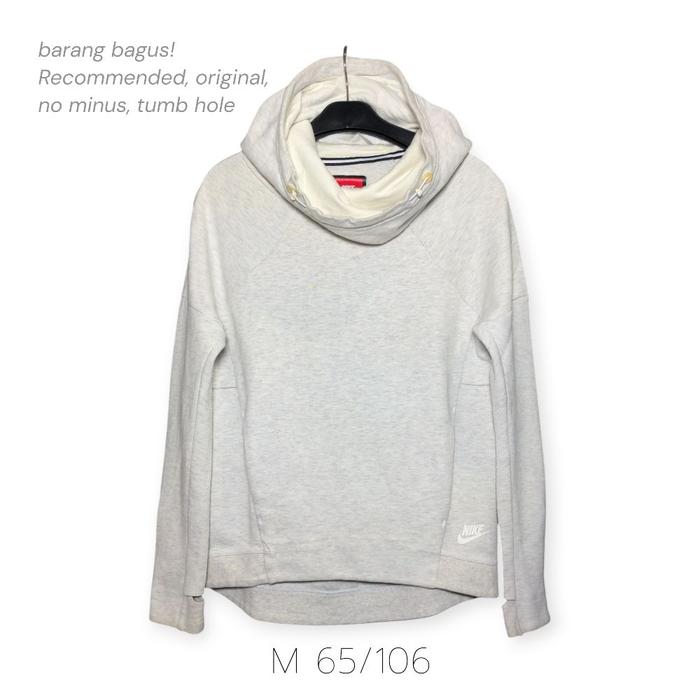 Nike Sportswear Fleece Funnel Hoodie Original Size M Women's