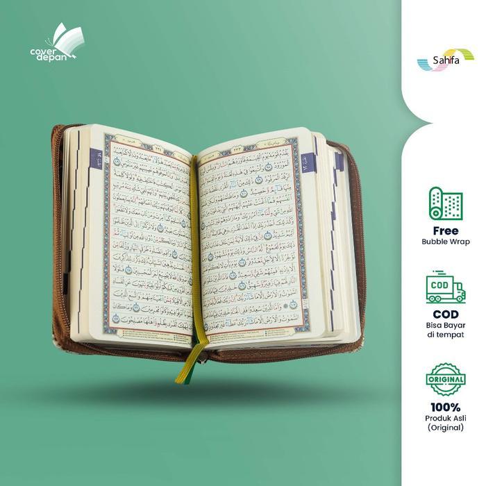 Alquran Mushaf Tajwid Warna - Alquran A5 Kalep Kufi - Sahifa Berkualitas