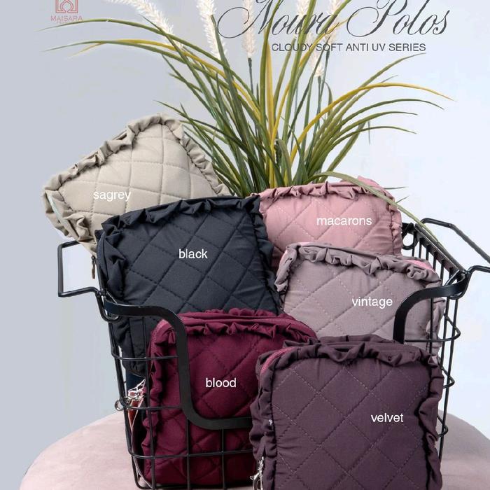 MUKENA NOURA POLOS MAISARA PREMIUM | MUKENA TRAVEL POLOS MAISARA PREMIUM